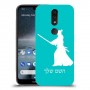 סמוראי כיסוי מגן קשיח בעיצוב אישי עם השם שלך ל Nokia 4.2 יחידה אחת סקרין מובייל
