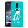 ילד סקייטבורד כיסוי מגן קשיח בעיצוב אישי עם השם שלך ל Nokia 4.2 יחידה אחת סקרין מובייל