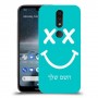 סמיילי כיסוי מגן קשיח בעיצוב אישי עם השם שלך ל Nokia 4.2 יחידה אחת סקרין מובייל