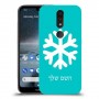 שלג כיסוי מגן קשיח בעיצוב אישי עם השם שלך ל Nokia 4.2 יחידה אחת סקרין מובייל