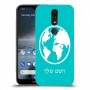עולם כיסוי מגן קשיח בעיצוב אישי עם השם שלך ל Nokia 4.2 יחידה אחת סקרין מובייל