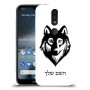 זאב כיסוי מגן קשיח בעיצוב אישי עם השם שלך ל Nokia 4.2 יחידה אחת סקרין מובייל