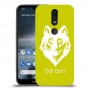 זאב כיסוי מגן קשיח בעיצוב אישי עם השם שלך ל Nokia 4.2 יחידה אחת סקרין מובייל