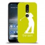 גולף כיסוי מגן קשיח בעיצוב אישי עם השם שלך ל Nokia 4.2 יחידה אחת סקרין מובייל