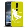 סקִי כיסוי מגן קשיח בעיצוב אישי עם השם שלך ל Nokia 4.2 יחידה אחת סקרין מובייל
