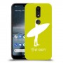 גלישה כיסוי מגן קשיח בעיצוב אישי עם השם שלך ל Nokia 4.2 יחידה אחת סקרין מובייל