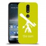 טלסקופ כיסוי מגן קשיח בעיצוב אישי עם השם שלך ל Nokia 4.2 יחידה אחת סקרין מובייל