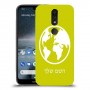 עולם כיסוי מגן קשיח בעיצוב אישי עם השם שלך ל Nokia 4.2 יחידה אחת סקרין מובייל