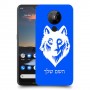 זאב כיסוי מגן קשיח בעיצוב אישי עם השם שלך ל Nokia 5.3 יחידה אחת סקרין מובייל