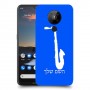 סקספון כיסוי מגן קשיח בעיצוב אישי עם השם שלך ל Nokia 5.3 יחידה אחת סקרין מובייל