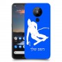 סקִי כיסוי מגן קשיח בעיצוב אישי עם השם שלך ל Nokia 5.3 יחידה אחת סקרין מובייל