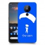 צניחה חופשית כיסוי מגן קשיח בעיצוב אישי עם השם שלך ל Nokia 5.3 יחידה אחת סקרין מובייל