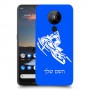 אופנוע שלג כיסוי מגן קשיח בעיצוב אישי עם השם שלך ל Nokia 5.3 יחידה אחת סקרין מובייל