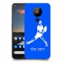 שחקן טניס כיסוי מגן קשיח בעיצוב אישי עם השם שלך ל Nokia 5.3 יחידה אחת סקרין מובייל