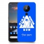 טריאתלון כיסוי מגן קשיח בעיצוב אישי עם השם שלך ל Nokia 5.3 יחידה אחת סקרין מובייל