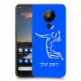 שחקן כדורעף כיסוי מגן קשיח בעיצוב אישי עם השם שלך ל Nokia 5.3 יחידה אחת סקרין מובייל