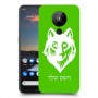 זאב כיסוי מגן קשיח בעיצוב אישי עם השם שלך ל Nokia 5.3 יחידה אחת סקרין מובייל