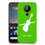 כינור כיסוי מגן קשיח בעיצוב אישי עם השם שלך ל Nokia 5.3 יחידה אחת סקרין מובייל