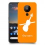 כינור כיסוי מגן קשיח בעיצוב אישי עם השם שלך ל Nokia 5.3 יחידה אחת סקרין מובייל