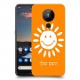 שמש כיסוי מגן קשיח בעיצוב אישי עם השם שלך ל Nokia 5.3 יחידה אחת סקרין מובייל
