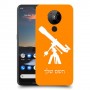 טלסקופ כיסוי מגן קשיח בעיצוב אישי עם השם שלך ל Nokia 5.3 יחידה אחת סקרין מובייל