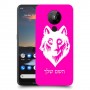 זאב כיסוי מגן קשיח בעיצוב אישי עם השם שלך ל Nokia 5.3 יחידה אחת סקרין מובייל