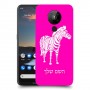 זברה כיסוי מגן קשיח בעיצוב אישי עם השם שלך ל Nokia 5.3 יחידה אחת סקרין מובייל