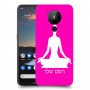 יוגה כיסוי מגן קשיח בעיצוב אישי עם השם שלך ל Nokia 5.3 יחידה אחת סקרין מובייל