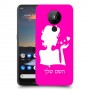 אישה אהבה כיסוי מגן קשיח בעיצוב אישי עם השם שלך ל Nokia 5.3 יחידה אחת סקרין מובייל