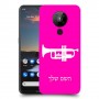 חצוצרה כיסוי מגן קשיח בעיצוב אישי עם השם שלך ל Nokia 5.3 יחידה אחת סקרין מובייל
