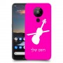 כינור כיסוי מגן קשיח בעיצוב אישי עם השם שלך ל Nokia 5.3 יחידה אחת סקרין מובייל