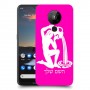 דלי כיסוי מגן קשיח בעיצוב אישי עם השם שלך ל Nokia 5.3 יחידה אחת סקרין מובייל