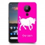שור כיסוי מגן קשיח בעיצוב אישי עם השם שלך ל Nokia 5.3 יחידה אחת סקרין מובייל