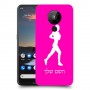 ג'וגלין - אישה כיסוי מגן קשיח בעיצוב אישי עם השם שלך ל Nokia 5.3 יחידה אחת סקרין מובייל