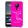 שחקן כדורעף כיסוי מגן קשיח בעיצוב אישי עם השם שלך ל Nokia 5.3 יחידה אחת סקרין מובייל