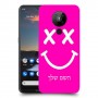סמיילי כיסוי מגן קשיח בעיצוב אישי עם השם שלך ל Nokia 5.3 יחידה אחת סקרין מובייל