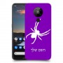 עכביש כיסוי מגן קשיח בעיצוב אישי עם השם שלך ל Nokia 5.3 יחידה אחת סקרין מובייל
