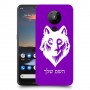 זאב כיסוי מגן קשיח בעיצוב אישי עם השם שלך ל Nokia 5.3 יחידה אחת סקרין מובייל