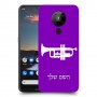 חצוצרה כיסוי מגן קשיח בעיצוב אישי עם השם שלך ל Nokia 5.3 יחידה אחת סקרין מובייל