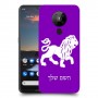 אריה כיסוי מגן קשיח בעיצוב אישי עם השם שלך ל Nokia 5.3 יחידה אחת סקרין מובייל