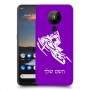 אופנוע שלג כיסוי מגן קשיח בעיצוב אישי עם השם שלך ל Nokia 5.3 יחידה אחת סקרין מובייל