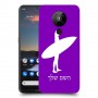 גלישה כיסוי מגן קשיח בעיצוב אישי עם השם שלך ל Nokia 5.3 יחידה אחת סקרין מובייל