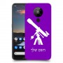 טלסקופ כיסוי מגן קשיח בעיצוב אישי עם השם שלך ל Nokia 5.3 יחידה אחת סקרין מובייל