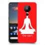 יוגה כיסוי מגן קשיח בעיצוב אישי עם השם שלך ל Nokia 5.3 יחידה אחת סקרין מובייל