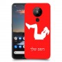 אימון ספורט - אישה כיסוי מגן קשיח בעיצוב אישי עם השם שלך ל Nokia 5.3 יחידה אחת סקרין מובייל