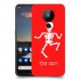 שלד כיסוי מגן קשיח בעיצוב אישי עם השם שלך ל Nokia 5.3 יחידה אחת סקרין מובייל