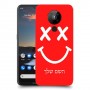 סמיילי כיסוי מגן קשיח בעיצוב אישי עם השם שלך ל Nokia 5.3 יחידה אחת סקרין מובייל