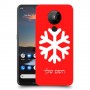 שלג כיסוי מגן קשיח בעיצוב אישי עם השם שלך ל Nokia 5.3 יחידה אחת סקרין מובייל