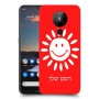 שמש כיסוי מגן קשיח בעיצוב אישי עם השם שלך ל Nokia 5.3 יחידה אחת סקרין מובייל