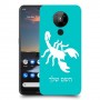 עקרב כיסוי מגן קשיח בעיצוב אישי עם השם שלך ל Nokia 5.3 יחידה אחת סקרין מובייל